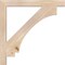 Ekena Millwork Imperial Block Smooth Bracket, Douglas Fir, 3 1/2"W x 36"D x 36"H BKT04X36X36IMP05SDF - alternate 3